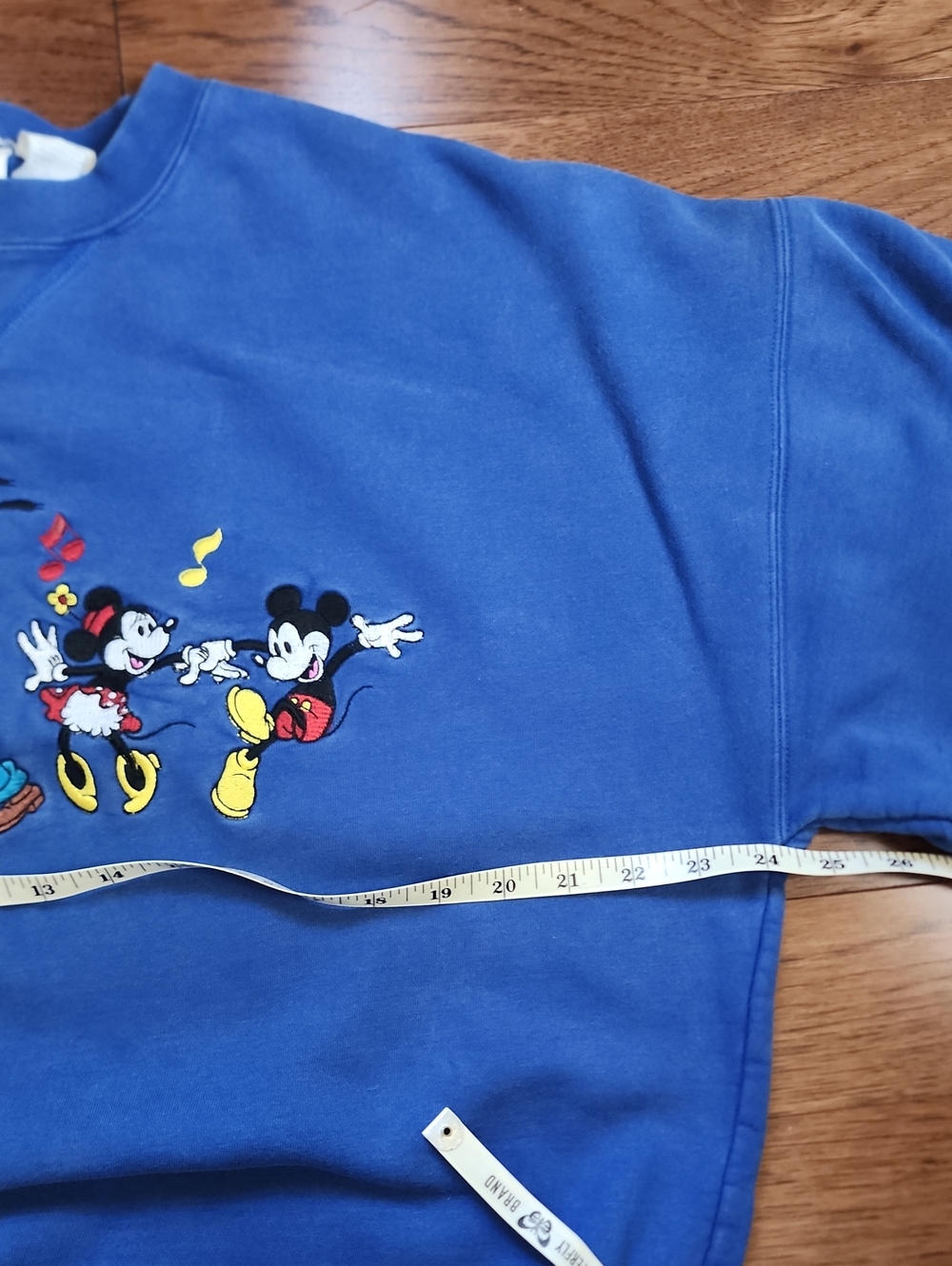 Vintage, Blue Disney Character Crewneck Sweatshirt - Picture 3 of 6